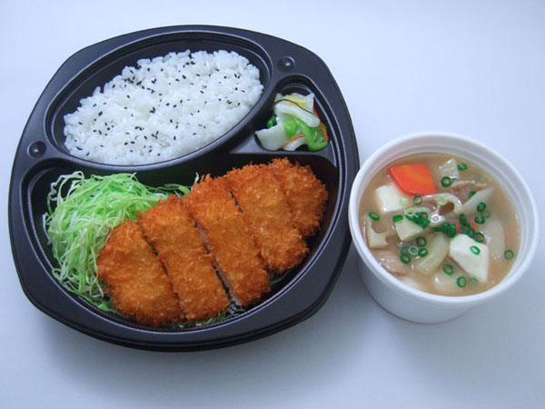 とんかつ弁当&豚汁