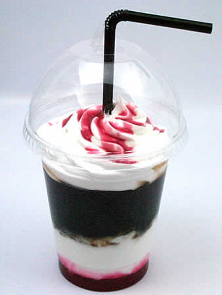 ラズベリーカフェラテ