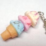 3段アイスキーホルダー