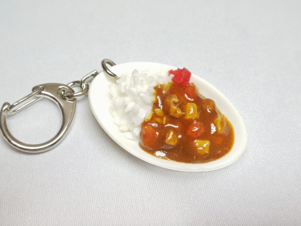 カレーライスキーホルダー　楽天